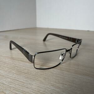 Persol 2230-S 513/X1 Eyeglasses Frames Only Silver Brown 58-18-130 Photoch.